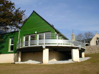 balcon passerelle brest plabennec finistere bretagne metallerie